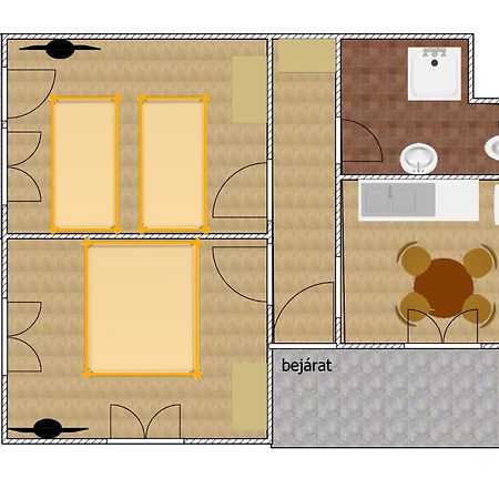 Katalin Apartmanhaz ミシュコルツ エクステリア 写真
